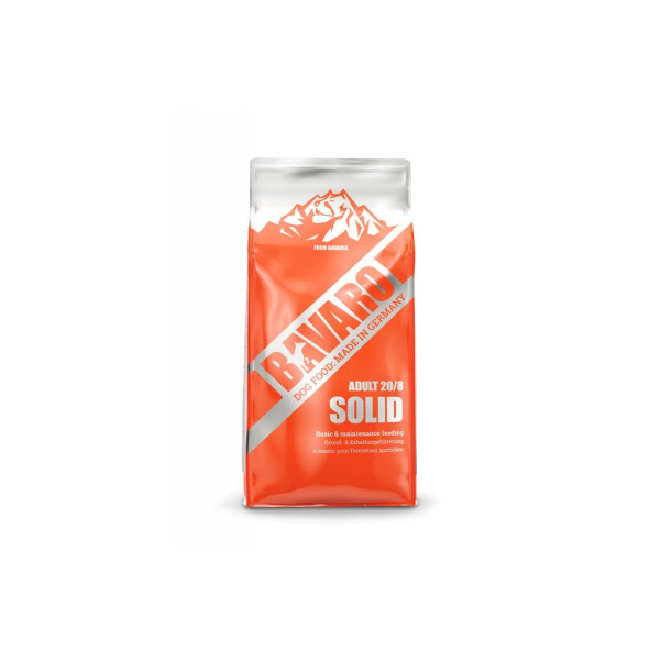 Bavaro Solid — сухий корм для дорослих та робочих собак 18 кг
